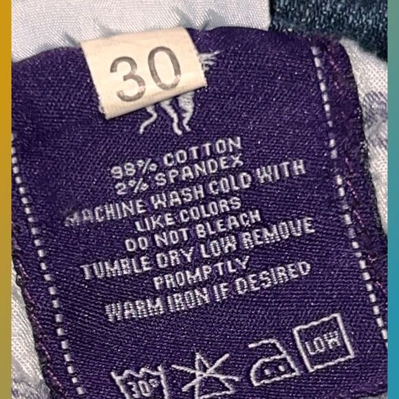 Juniors Vigoss The New York Bootcut Jeans Size 11 33x29 #109 - Picture 6 of 7